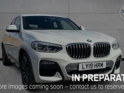 Used BMW X4 M Sport 187 HP (137 kW) 2019 White SUV