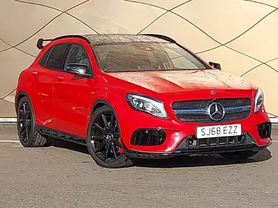 Begagnad Mercedes GLA45 AMG 381 HK (280 kW) 2018 Röd SUV