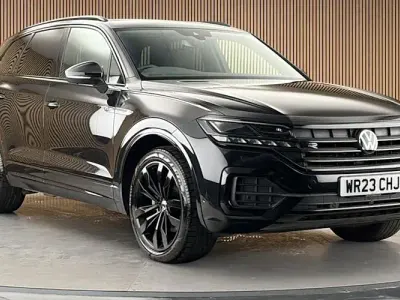 Used VW Touareg Black Edition 231 HP (169 kW) 2022 Grenadilla black SUV