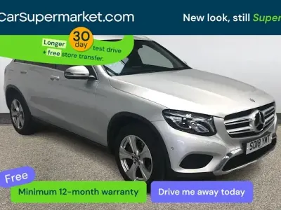 Used Mercedes GLC250 204 HP (150 kW) 2018 Silver Estate