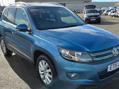 Used VW Tiguan Match 150 HP (110 kW) 2015 Atlantic blue SUV