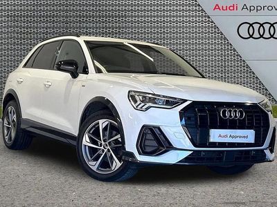 Used Audi Q3 Black Edition 147 HP (108 kW) 2021 White SUV