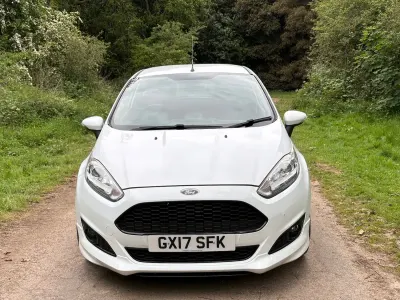 Used Ford Fiesta ST-Line 100 HP (73 kW) 2017 White Hatchback