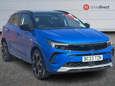 Used Vauxhall Grandland X Ultimate 130 HP (95 kW) 2023 Blue SUV