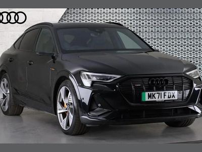 Used Audi e-tron Sportback Advanced 300 kW (408 HP) 2021 Black SUV