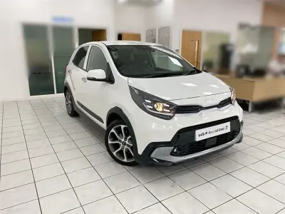Used Kia Picanto X-Line 2024 White Hatchback