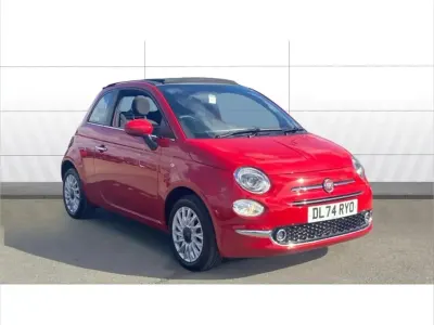 Used Fiat 500 68 HP (50 kW) 2025 Red Cabriolet