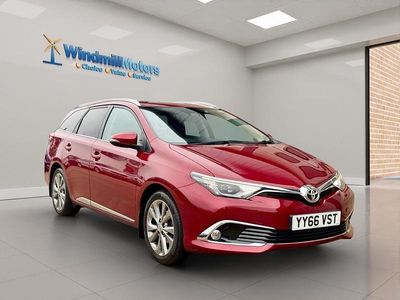 Used Toyota Auris 2017 Red Estate