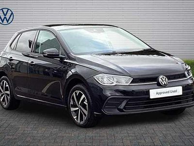Used VW Polo Match 95 HP (69 kW) 2025 Black Hatchback