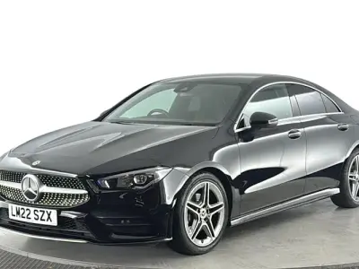 Used Mercedes CLA180 AMG Line Premium 136 HP (100 kW) 2022 Black Sedan