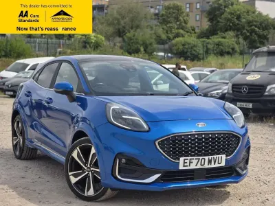 Used Ford Puma ST-Line 125 HP (91 kW) 2021 Blue SUV