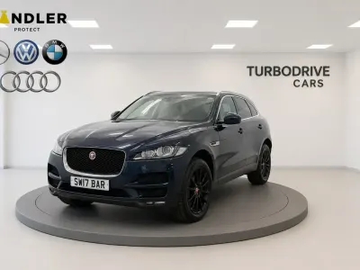 Used Jaguar F-Pace Portfolio 180 HP (132 kW) 2017 Blue SUV