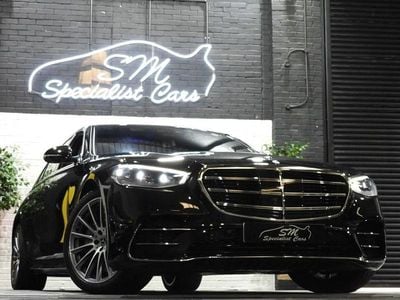 Black Used 2025 Mercedes S580 AMG line Sedan | £107,950 (Super price)