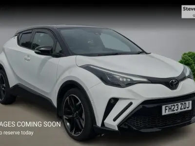 Used Toyota C-HR Sport 2023 White/black SUV