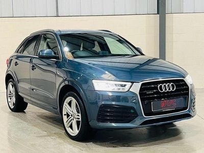Used Audi Q3 S-line plus 184 HP (135 kW) 2016 Blue SUV