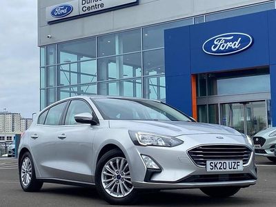 Used Ford Focus Titanium 125 HP (91 kW) 2020 Silver Hatchback