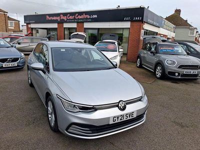 Used VW Golf VII Life 110 HP (80 kW) 2021 Silver Hatchback