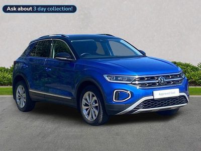 Usado VW T-Roc Style 150 HP (110 kW) 2022 Azul SUV