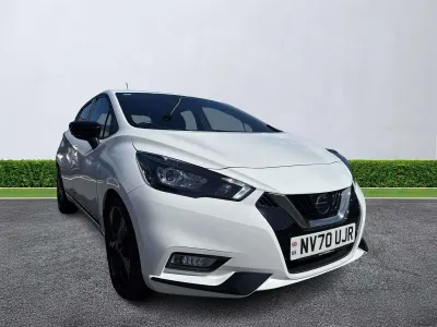 Used Nissan Micra 2021 White Hatchback
