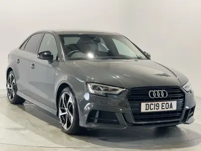 Used Audi A3 Black Edition 150 HP (110 kW) 2019 Grey Sedan