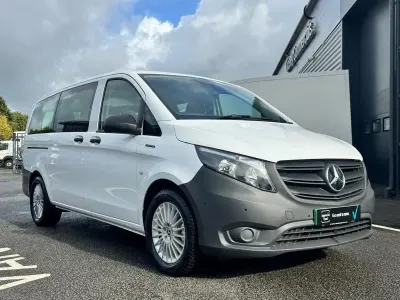 Used Mercedes e-Vito 150 kW (204 HP) 2025 White Van