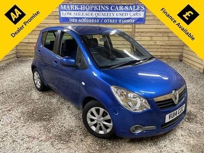Used Vauxhall Agila 94 HP (69 kW) 2014 Blue MPV