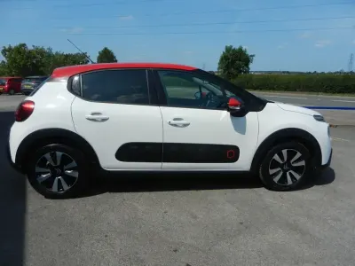 Begagnad Citroën C3 Flair 110 HK (80 kW) 2017 Vit Halvkombi
