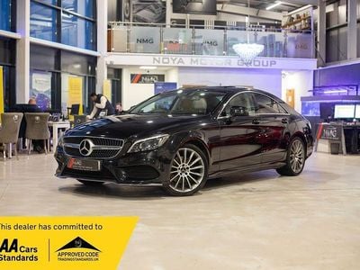 Used Mercedes CLS220 AMG Line Premium 177 HP (130 kW) 2015 Black Coupe