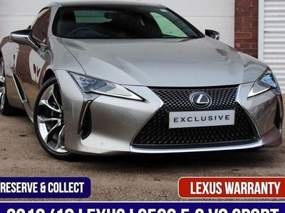 Silver Used 2018 Lexus LC 500 Sport Line Coupe | £59,850