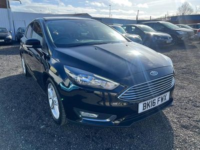 Used Ford Focus Titanium 2016 Black Hatchback
