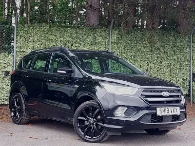 Used Ford Kuga ST-Line X 150 HP (110 kW) 2018 Black SUV