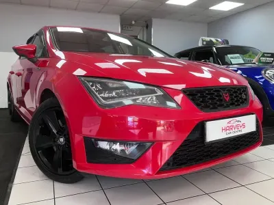 Used Seat Leon FR 180 HP (132 kW) 2014 Red Hatchback