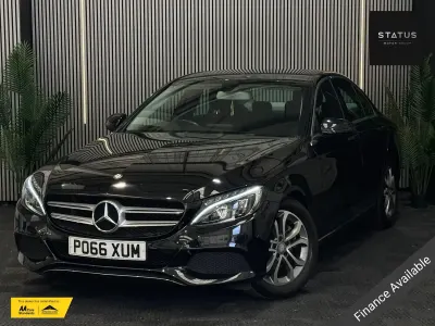 Used Mercedes C220 2016 Black Sedan