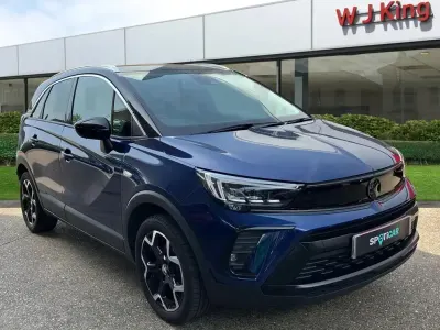 Used Vauxhall Crossland Ultimate 110 HP (80 kW) 2023 Blue SUV