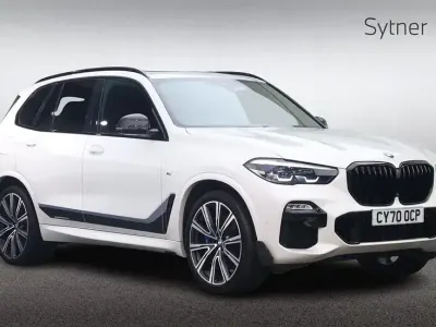 Used BMW X5 M Sport 261 HP (191 kW) 2020 White SUV