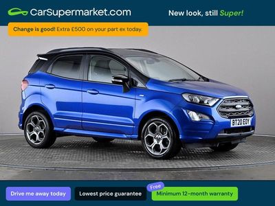 Used Ford Ecosport ST-Line 2020 Blue SUV