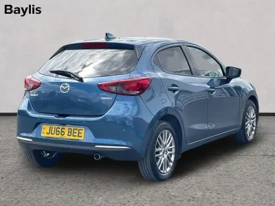 Used Mazda 2 Inclusive 89 HP (65 kW) 2021 Blue