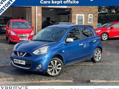 Blue Used 2016 Nissan Micra N-TEC Hatchback | £4,795 (Fair price)
