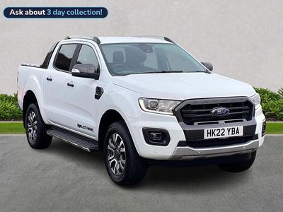 White Used 2022 Ford Ranger Wildtrack Pickup | £20,500 (Good price)
