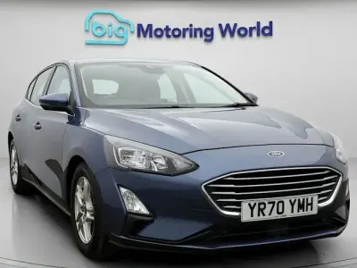 Used Ford Focus Zetec 95 HP (69 kW) 2020 Blue Hatchback