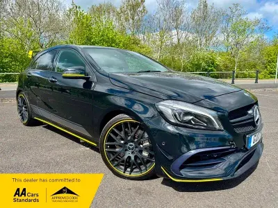 Used Mercedes A200 AMG Line Premium 2017 Black Hatchback