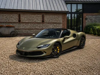 Used Ferrari 296 830 HP (610 kW) 2025 Green Cabriolet