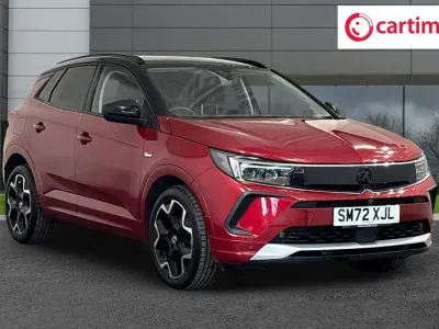 Used Vauxhall Grandland X Ultimate 131 HP (96 kW) 2023 Red SUV