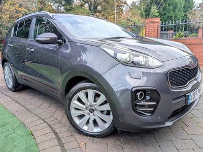 Dark gun metal silver Used 2017 Kia Sportage SUV | £7,975 (Fair price)