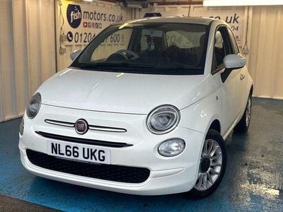 White Used 2016 Fiat 500 Pop Star Hatchback | £4,990 (Fair price)