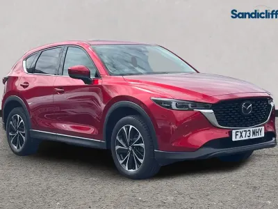 Używany Mazda CX-5 Exclusive-Line 165 KM (121 kW) 2023 Czerwony SUV