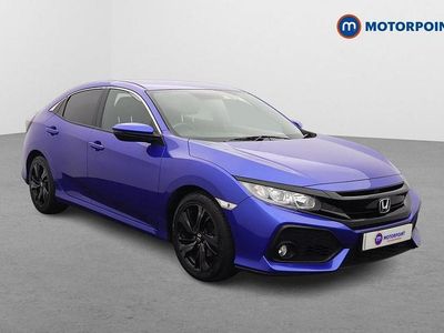 Used Honda Civic SR 2019 Blue Hatchback
