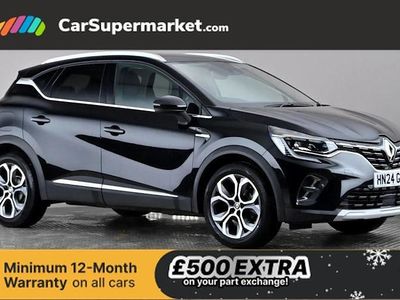 Black Used 2024 Renault Captur Techno SUV | £13,197 (Fair price)