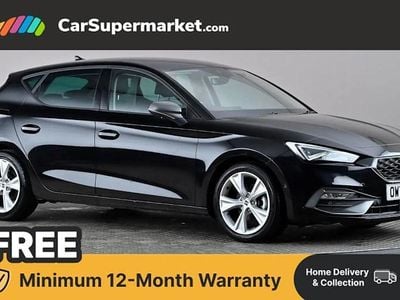 Used Seat Leon FR 110 HP (80 kW) 2023 Black Hatchback