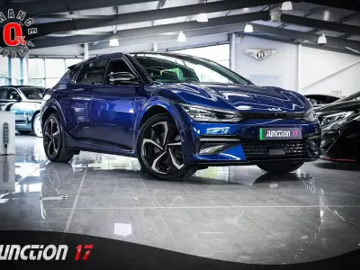 Used Kia EV6 GT-Line S 166 kW (226 HP) 2022 Blue SUV